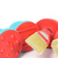 6 Easy Grip Mark Making Stamps & Paint Brushes