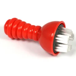 4 Easy Grip Plastic & Patterned Brushes