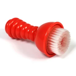 4 Easy Grip Plastic & Patterned Brushes