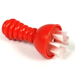 4 Easy Grip Plastic & Patterned Brushes