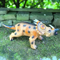 8 Jumbo Dinosaur Toys & Footprint Bundle