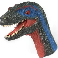 3 Long Dinosaur Hand Puppets