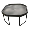Black Tuff Tray and Stand - Height Adjustable