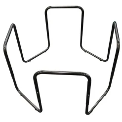 Black Tuff Tray and Stand - Height Adjustable