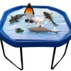 Blue Tuff Tray and Stand - Height Adjustable