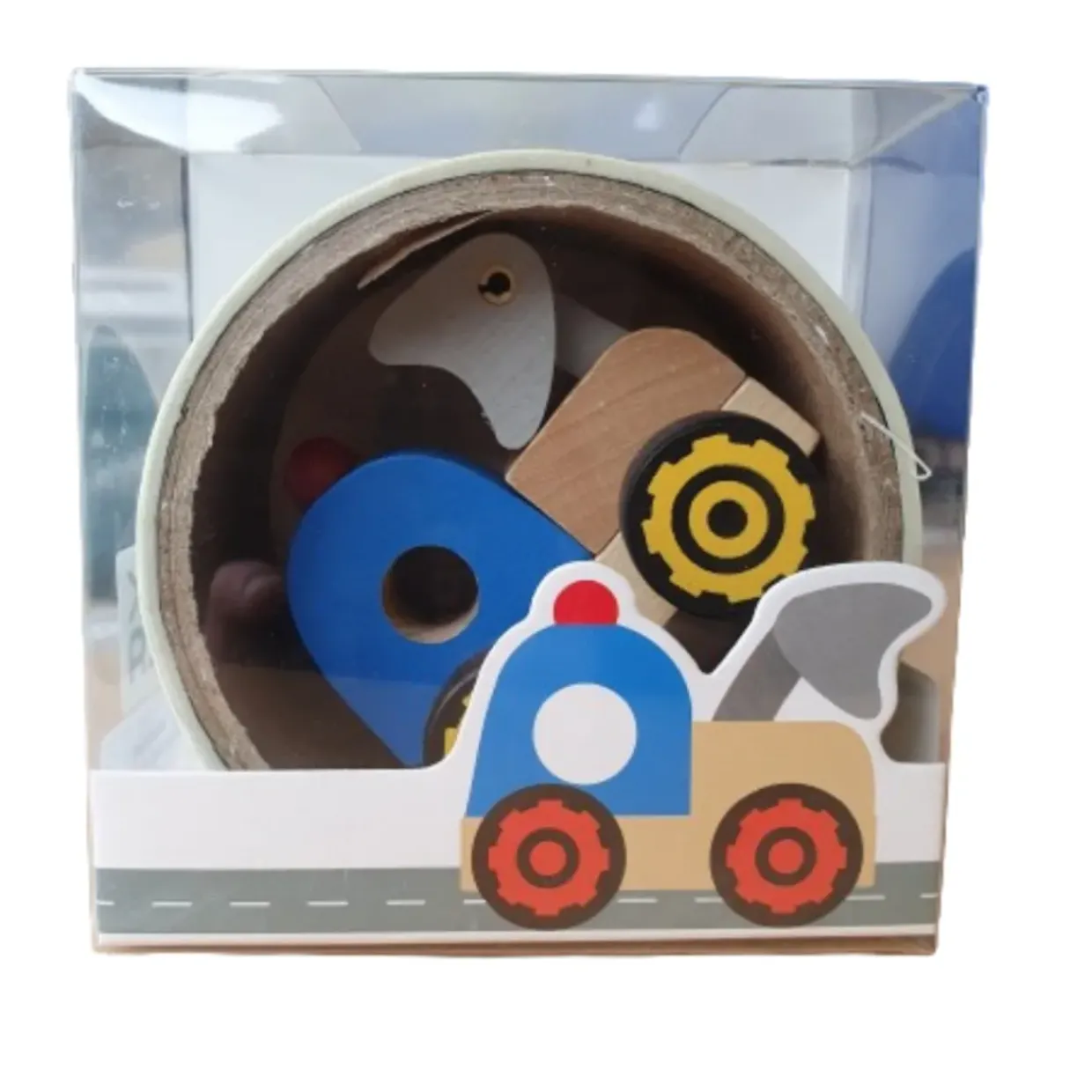 Children's Road Tape & Wooden Toy Truck
