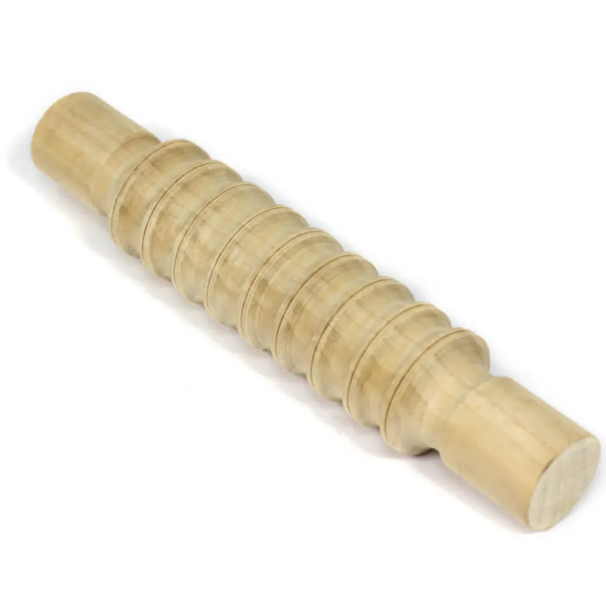 Childrens Wooden Rolling Pin - 3pc Patterned Set