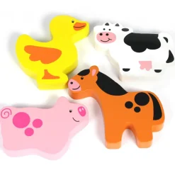 Chunky Farm Animal Wooden Jigsaw Puzzle for Kids