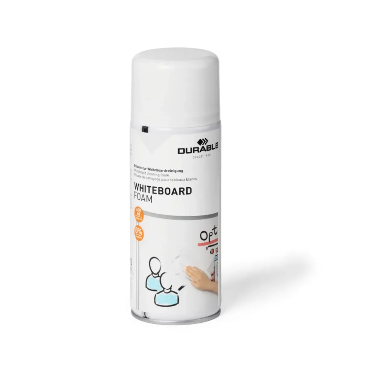 Durable Whiteboard Foam Cleaner 400ml Can