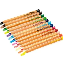 Ergonomic Jumbo Colour Pencils - 12pk