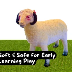 Farm Animal Toys For Small World Play - Set of 5