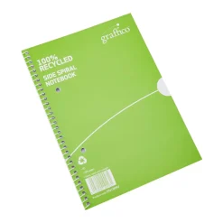 Graffico Recycled Wirebound A4 Notebook 100 Pages(Pack of 10)
