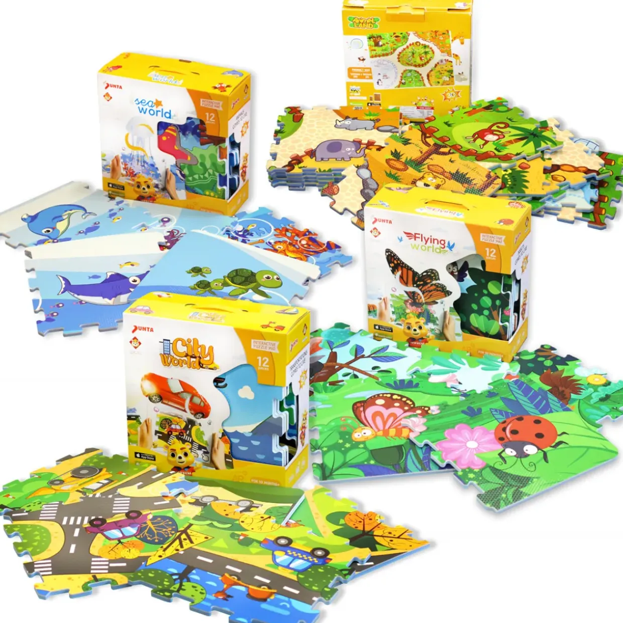 INTERACTIVE BABY & TODDLER PLAY MATS Bundle