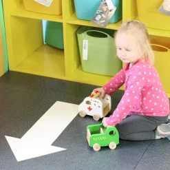 Interlocking Foam Floor Tiles - Arrow Design | Safe Play Mats for Kids