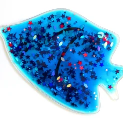 Jelly Fish Shapes Var Colours W Glitter Pack Of 4