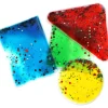 Jelly Shapes Var Colours W Glitter Pack Of 4