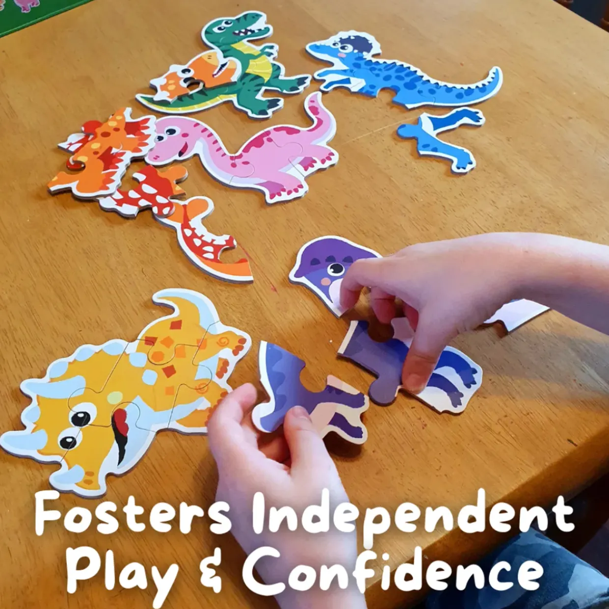 Jigsaw Puzzles in Box - Dinosaurs