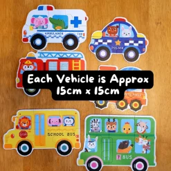 Jigsaw Puzzles in Box - Vehicles