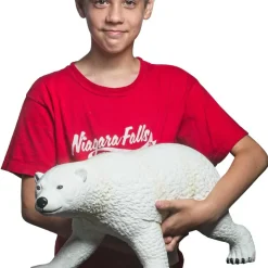 Jumbo Polar Bear Toy - 20 Inches of Arctic Imagination