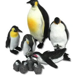 Jumbo Small World Arctic Animal Toys Adventure Set - 13pc