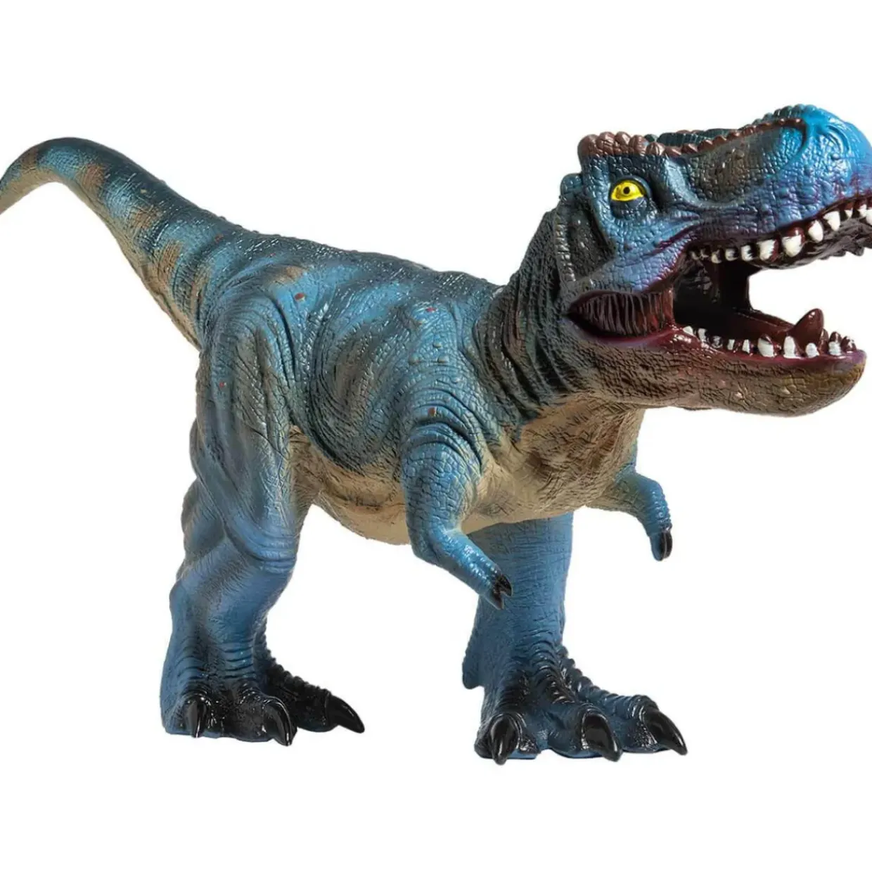 Jumbo T-REX Toy Blue - 23 Inch - Perfect for Small World Play