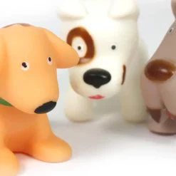 Kids 3PC Bath Toys - Dog Shaped