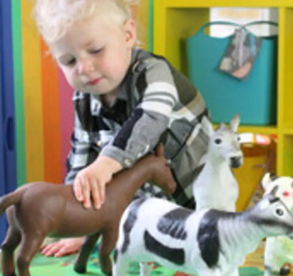 Large Farm Animal Toys for Small World Play - Set of 5