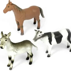Large Farm Animal Toys for Small World Play - Set of 5