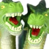 Large Green Two Headed Dragon Toy - 35cm Tall