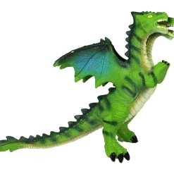 Large Green Two Headed Dragon Toy - 35cm Tall