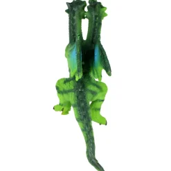 Large Green Two Headed Dragon Toy - 35cm Tall