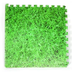 Large Interlocking Foam Play Mats - Grass Design