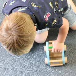 Large Interlocking Foam Play Mats - Plain Grey