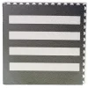 Large Interlocking Foam Play Mats - Zebra Crossing Design - 104 x 104cm