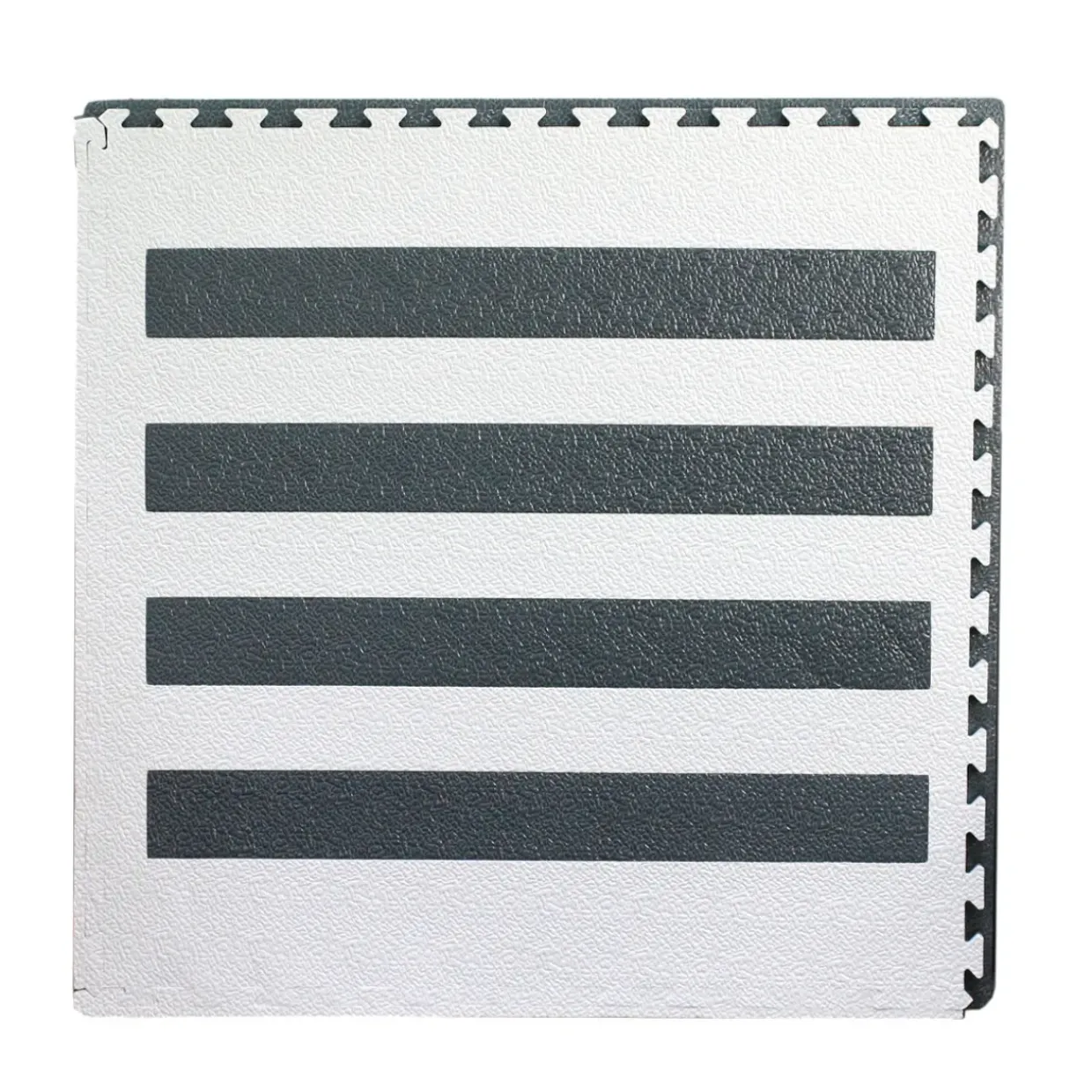Large Interlocking Foam Play Mats - Zebra Crossing Design - 104 x 104cm