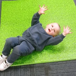 Large Interlocking Foam Play Mats - 2x Grass