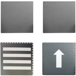 Large Interlocking Foam Play Mats - 4x Road