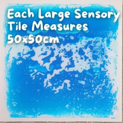 Large Sensory Floor Tiles - Non-Slip, Durable, & Calming