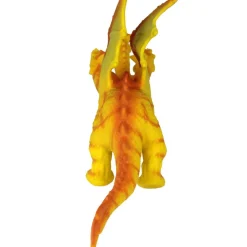 Large Yellow Three Headed Dragon Toy - 23-Inch