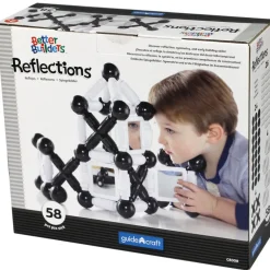 Magnetic Reflection Black & White Building Set