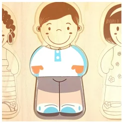 Multicultural Wooden Jigsaw Puzzle