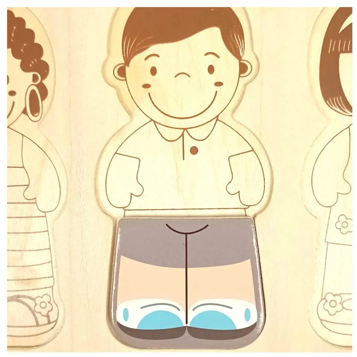 Multicultural Wooden Jigsaw Puzzle