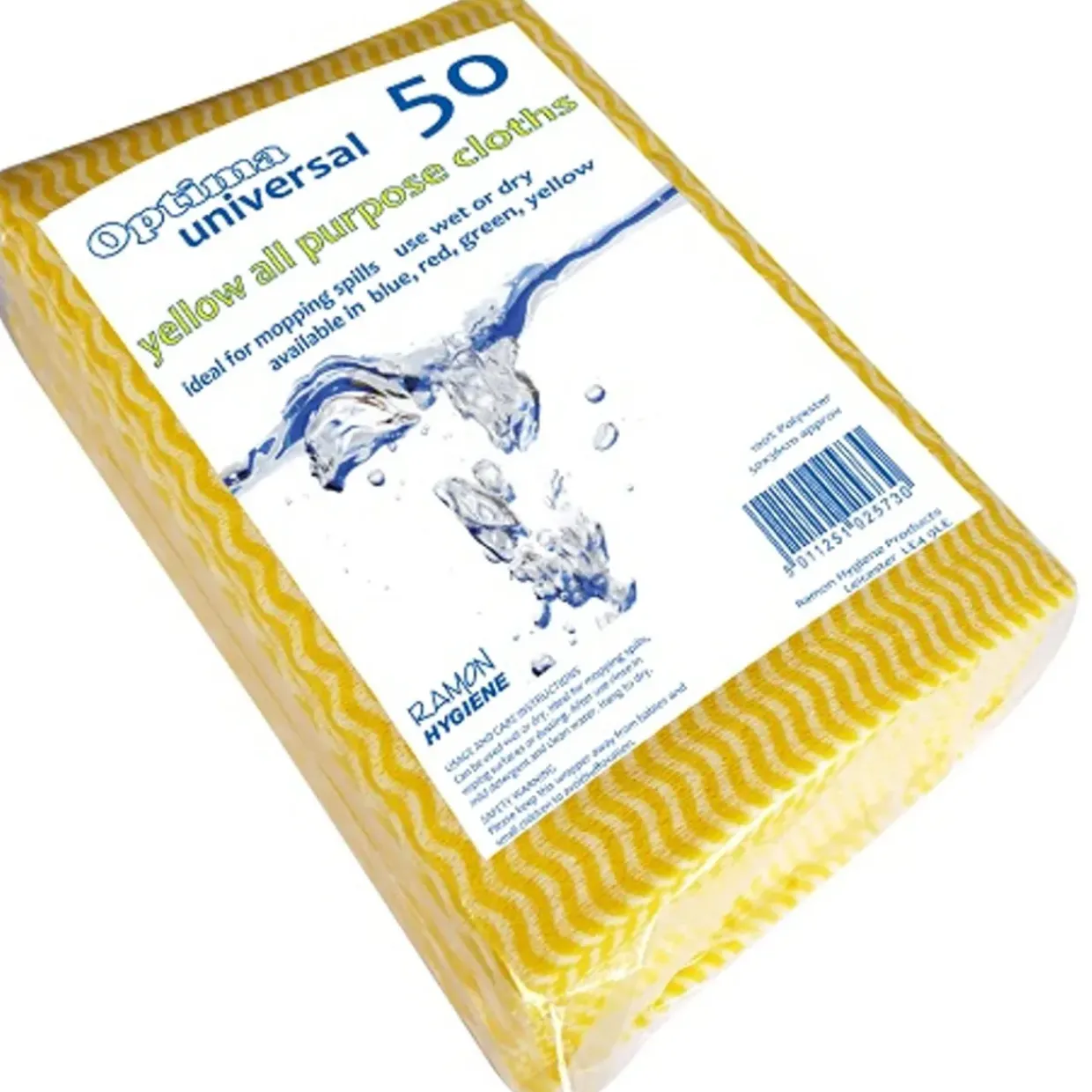Optima Colour-Coded All Purpose Cloth 50pk