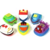 6pc boat bath toy squirters