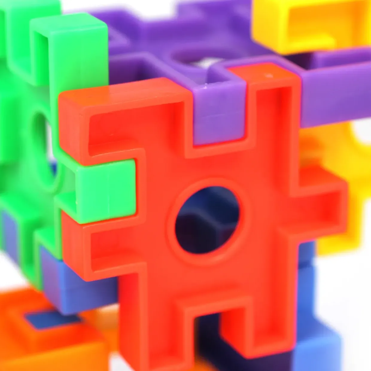 36PC Cube Shapes Construction Set