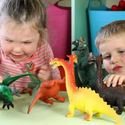 6pc Dragon Toys Set – Small World Play & Imaginative Adventures