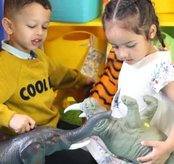 4pc Jumbo Safari Animal Toys for Big Imaginations