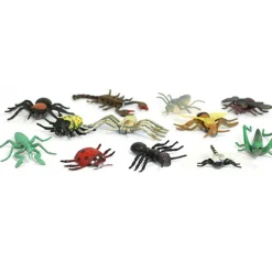 12pc Minibeast Bug & Insect Toys for Small World Play