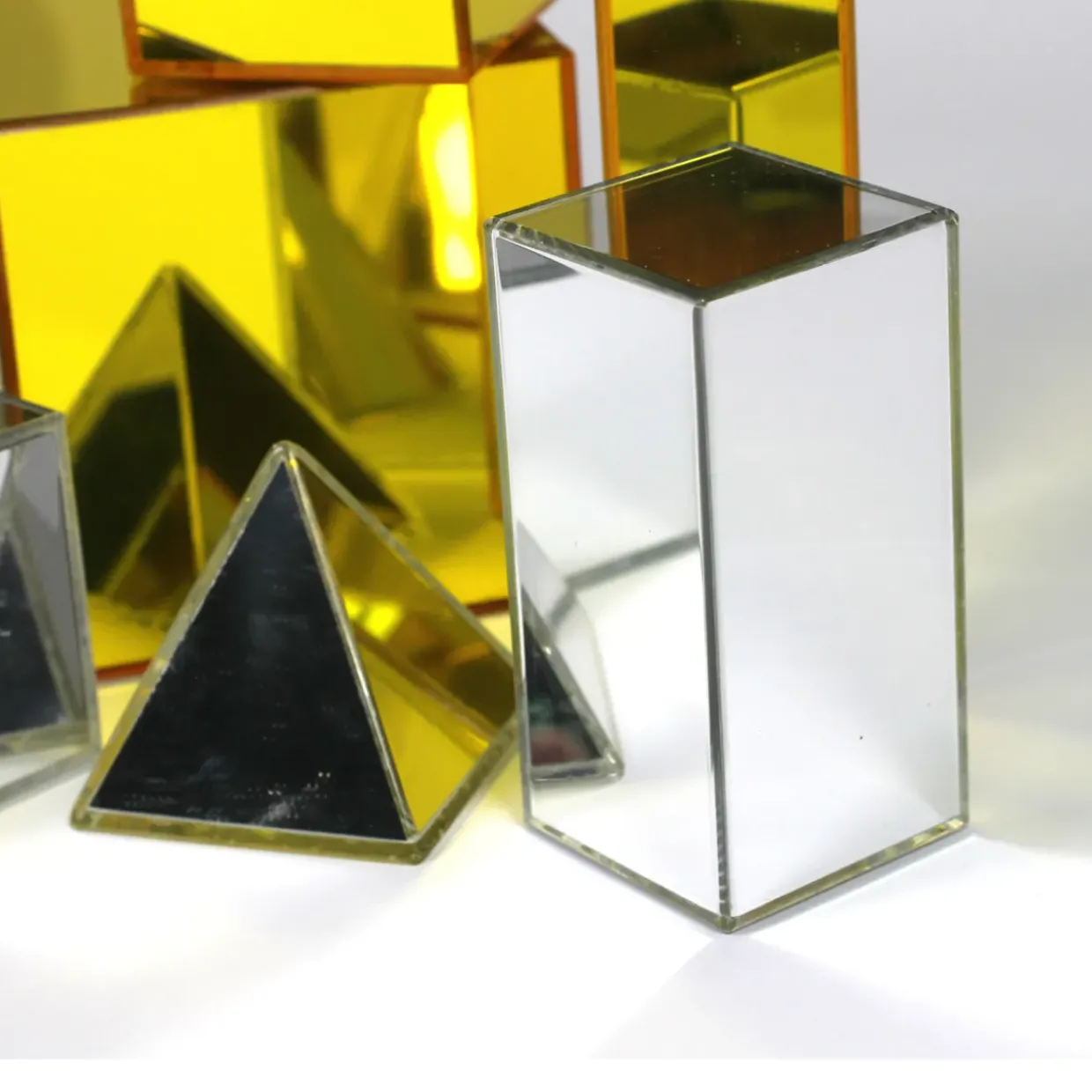 14pc Sensory Metallic Building Blocks Set