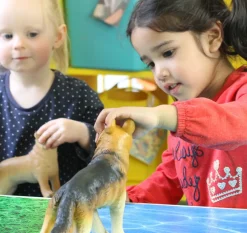 6pc Soft Small World Dog Set - 8-Inch for Imaginative Play